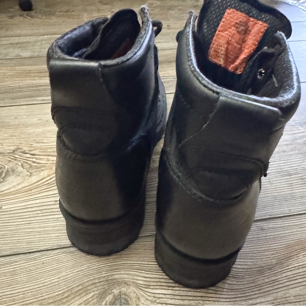 Harley-Davidson Women’s Black Leather Riding Boots Sz. 7 - Picture 7 of 7